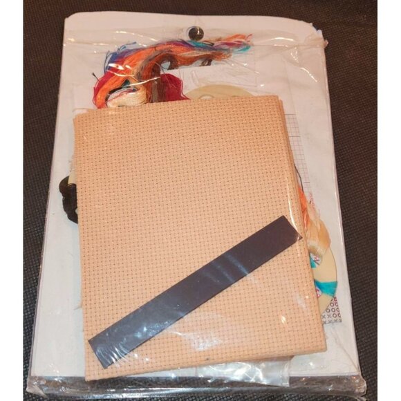 Dimensions Native Wolf Totem Cross Stitch Kit 5"x7" Includes Aida Cloth Thread N - Picture 4 of 5